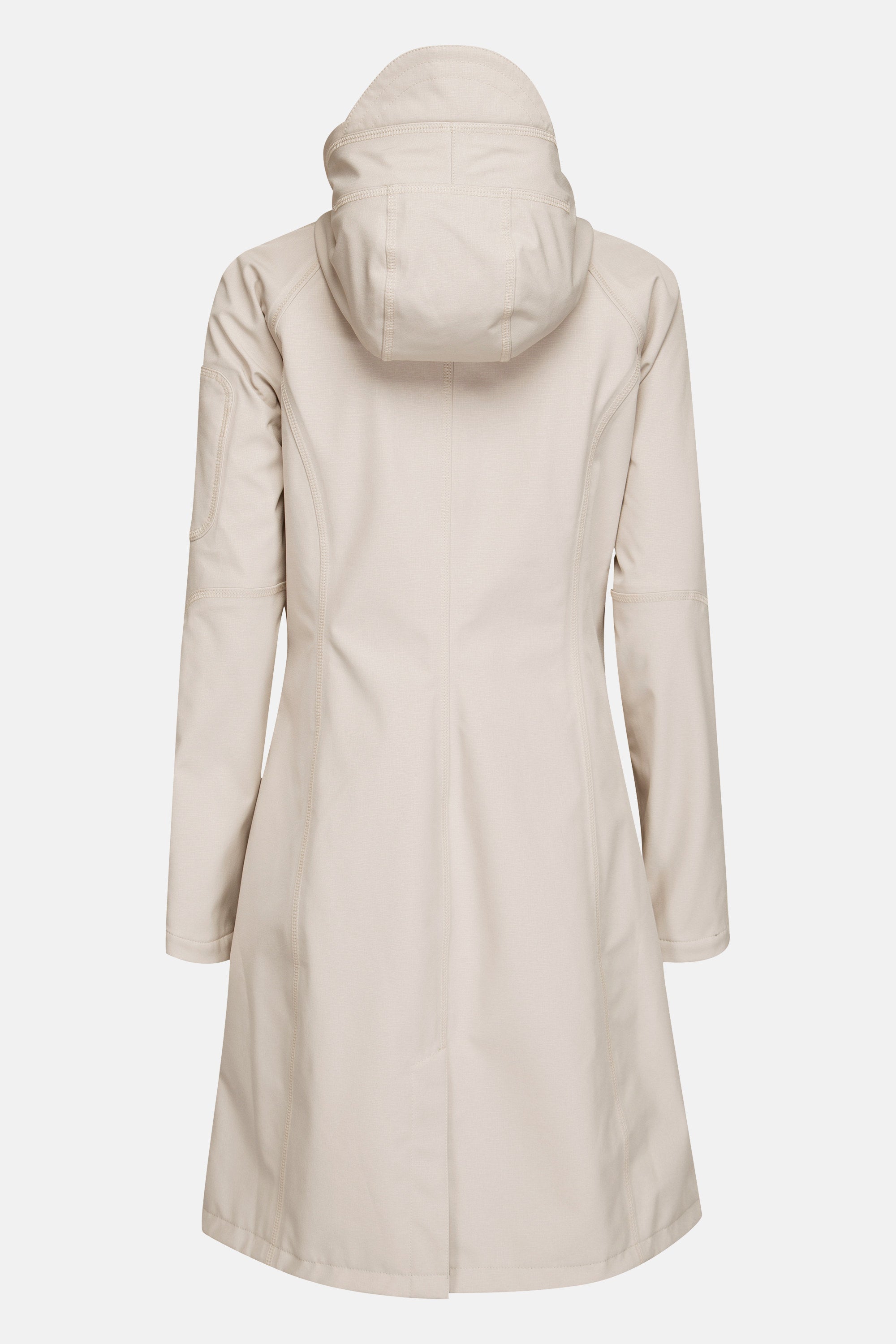 Long Softshell Raincoat - Chateau Gray